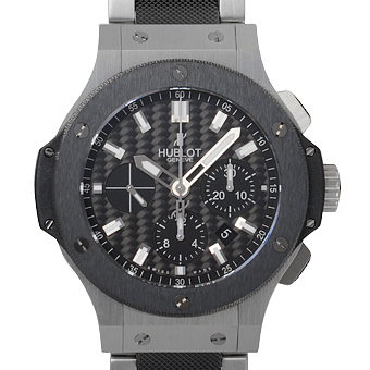 HUBLOT ウブロ ビッグバン コピー 301.SM.1770.SM ブラック クロノグラフETA7750搭載